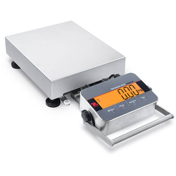 Ohaus Defender 3000 Washdown i-D33XW30C1R5 30kg x 5g/10g Front Mounted Bench Scale