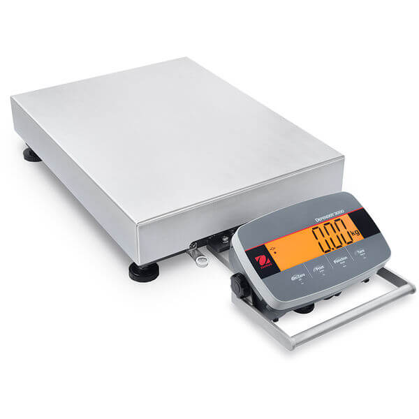 Ohaus Defender 3000 i-D33P60B1L5 60kg x 10g/20g Front Mounted Large Base Bench Scale