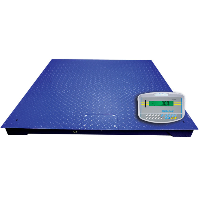 Adam PT112 1000kg x 0.2kg 1200mm x 1200mm Painted Heavy Duty Pallet Scale With GK-S Indicator