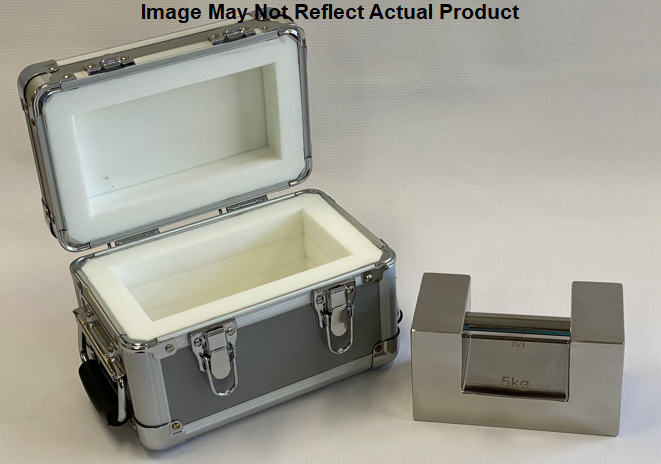 10kg (+/- 330mg) OIML Class M1 Stainless Steel Handle Mass With Case (For Regulation 13 or NATA, see description below)