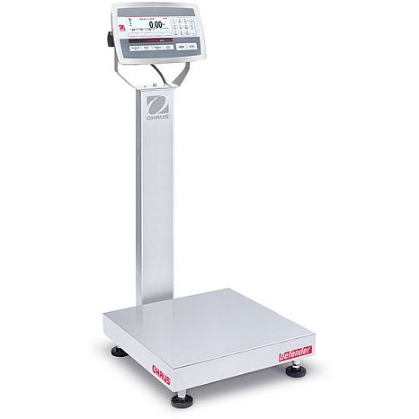 Ohaus Defender 5000 D52XW300WTDV8 150kg x 50g/300kg x 100g 600mm x 800mm Dual Range Washdown Platform Scale