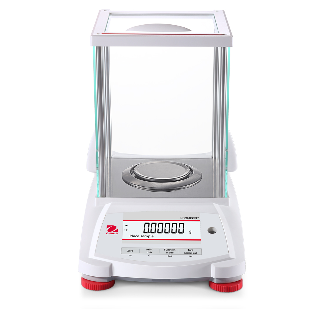 Ohaus Pioneer PX225D 82g x 0.01mg  / 220g x 0.1mg Dual Range Semi-Micro Analytical Balance With Incal