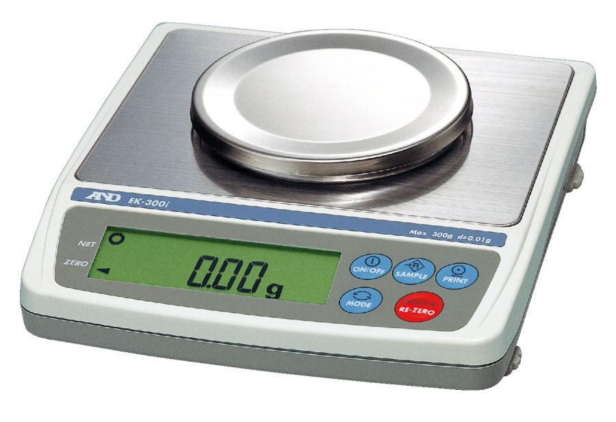 A&D EW-150i 30g x 0.01g, 60g x 0.02g, 150g x 0.05g Multi-Range Compact Balance