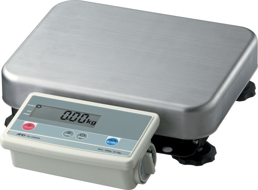 A&D FG-30KBM 30kg x 2g/5g/10g Bench Scale