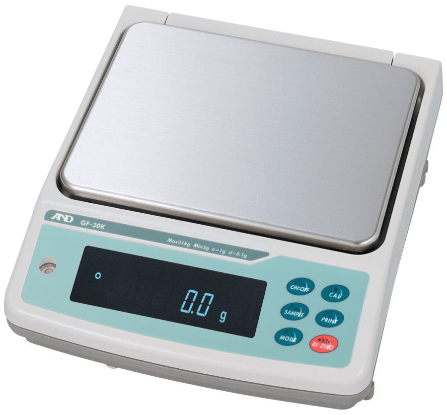 A&D GF-12K 12000g x 0.1g Precision Balance