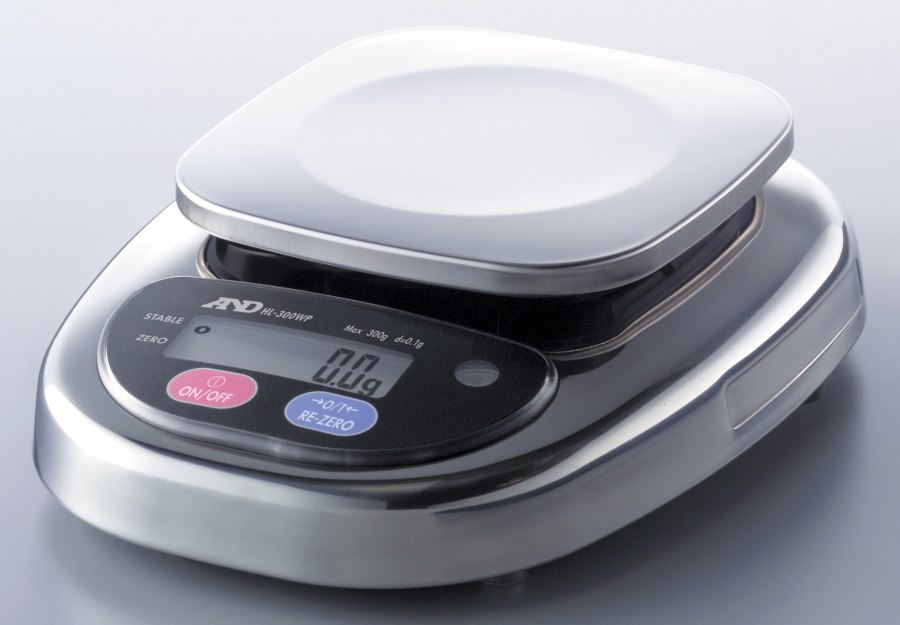 A&D HL-1000WP 1000g x 0.5g Digital Scale