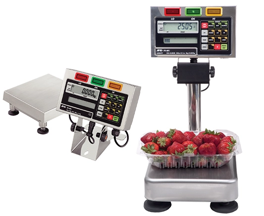 A&D FS-15Ki-L 15kg x 5g Large Base Checkweighing Platform Scale